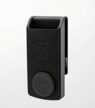 Load image into Gallery viewer, Builder Buddy Magnet Tool Holster with Tool Clip - Strong Magnet AND Clip-On Drill Holder or Tape Measure