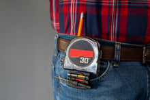 Load image into Gallery viewer, Builder Buddy Magnet Tool Holster with Tool Clip - Strong Magnet AND Clip-On Drill Holder or Tape Measure