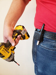 Builder Buddy Plus - Tape Measure and Sharpie / Pencil Holder