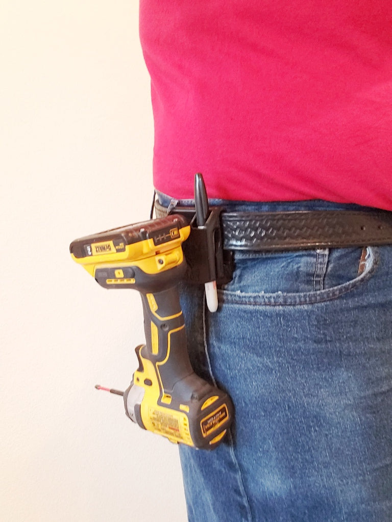 Builder Buddy Magnet Tool Holster with Tool Clip - Strong Builder Buddy Magnet Tool Holster with Tool Clip - Strong